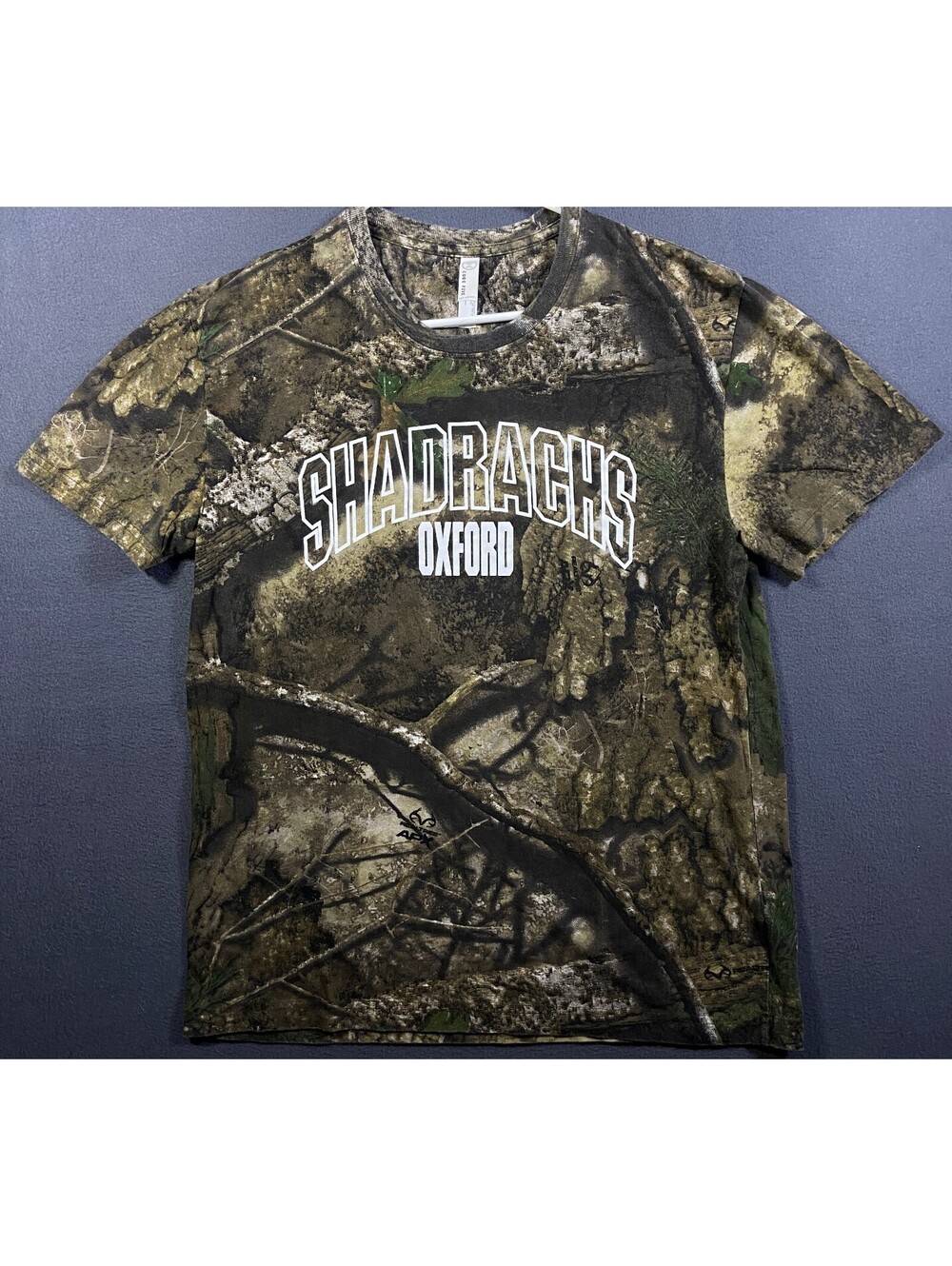 Code Five Shadrachs Coffee Shot Oxford Camouflage T-Shirt Large Local Tea Camo